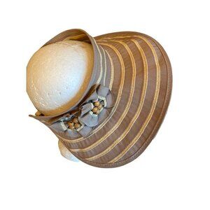 Country Road Tan‎ Open top Sun Hat Visor Adjustable